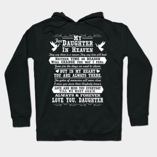 In Loving Memory of Daughter, Daughter in Heaven Hoodie